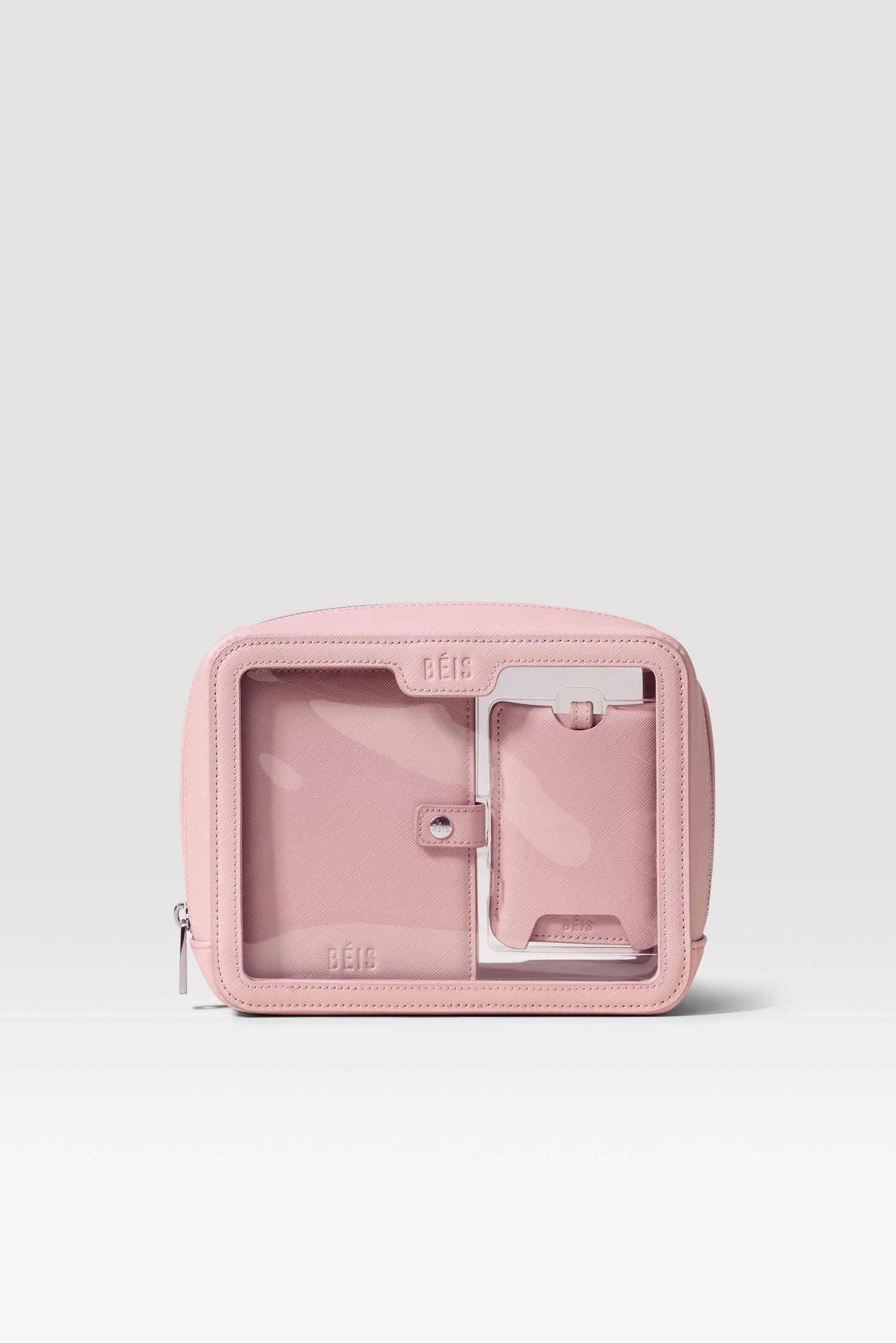 The Passport & Luggage Tag Set in Atlas Pink